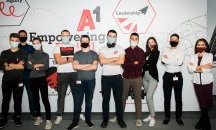 Даровити ученици и студенти завършиха успешно Лятната академия на А1