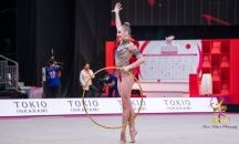 Калейн остана на крачка от медалите на топка и обръч в Япония