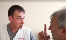 „Ще те направя на кайма“: Кандидат-президент нападна лекар заради Covid ваксина