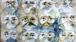 Изкуството като благодарност: Ушев подари рисунките си на ангелите-пазители от ВМА