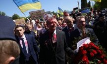 Заляха с червена боя руския посланик в Полша