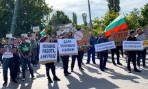 Протест на енергетици срещу спирането ТЕЦ „Марица 3“