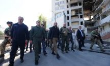 Шарл Мишел е бил в Одеса по време на ракетни удари