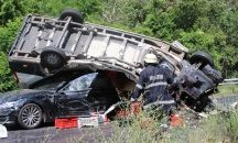 Тежка катастрофа затвори Кресненското дефиле