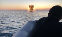 Военните обезвредиха морска мина край Камчия