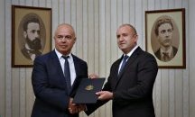 Радев връчи третия мандат на БСП