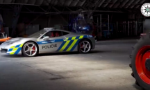 Мощно полицейско „Ferrari“ гони престъпниците в Чехия