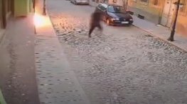 Пуснаха видео от подпалването на българския клуб в Битоля