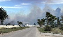 Серия взривове на руско военно летище в Крим