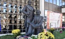 Паметник на братя Миладинови откриха в Благоевград