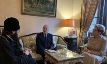 Цар Симеон ІІ прие руския посланик във „Врана“