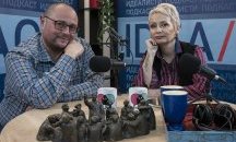 Катерина Хапсали разговаря с литературния критик Светлозар Желев