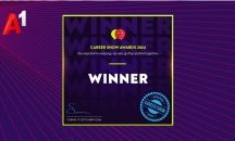 А1 е отличена като най-добър работодател в категория „Телекомуникации“ от Career Show Awards 2024