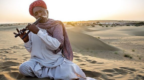 Възрастният в стаята